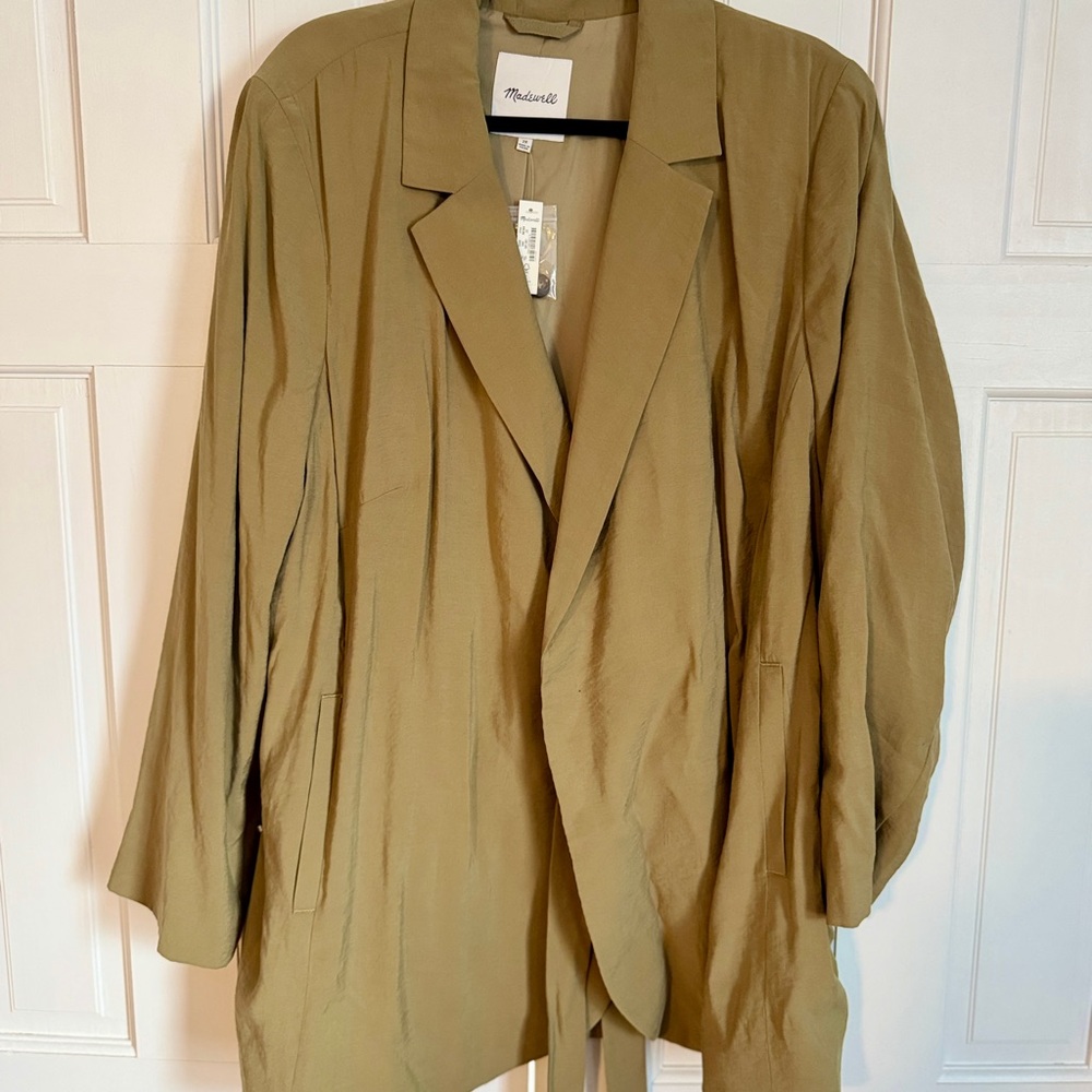 Madewell Olive Blazer